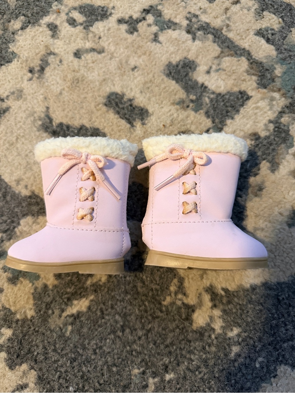 American Girl Toasty Pink Boots